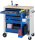 RAU Werkzeugwagen 10600, B1025xT520xH1080mm, 6xSchublade-VA,1xLWA, Buche-Top-25mm, 02-10600B.11