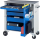 RAU Werkzeugwagen 10610, B1025xT520xH1080mm, 5xSchublade-VA, 1xLWA, Metall-Top-25mm, 02-10610.11
