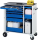 RAU Werkzeugwagen 10840, B1025xT520xH1080mm, 9xSchublade-VA, Metall-Top-25mm, 02-10840.11