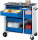 RAU Werkzeugwagen 10850, B1025xT520xH1080mm, 9xSchublade-VA, Metall-Top-25mm, 02-10850.11