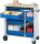 RAU Werkzeugwagen 10850, B1025xT520xH1080mm, 9xSchublade-VA, Buche-Top-25mm, 02-10850B.11