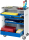 RAU Werkzeugwagen 7000, B725xT400xH860mm, 4xSchublade-VA, Metall-Top-25mm, 02-7000.11