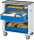 RAU Werkzeugwagen 7020, B725xT400xH860mm, 3xSchublade-VA, Metall-Top-25mm, 02-7020.11