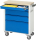 RAU Werkzeugwagen 7100, B725xT400xH860mm, 5xSchublade-VA, Buche-Top-25mm, 02-7100B.11
