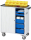 RAU Werkzeugwagen 7260, B725xT400xH860mm, 5xSchublade-VA, Metall-Top-25mm, 02-7260.11