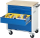RAU Werkzeugwagen 7310, B700xT500xH795mm, 4xSchublade-VA, Buche-Top-25mm, 02-7310B.11
