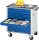 RAU Werkzeugwagen 7320, B700xT500xH795mm, 6xSchublade-VA, Metall-Top-25mm, 02-7320.11