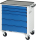 RAU Werkzeugwagen 7330, B700xT500xH795mm, 6xSchublade-VA, Metall-Top-25mm, 02-7330.11