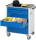 RAU Werkzeugwagen 7350, B700xT500xH860mm, 6xSchublade-VA, Metall-Top-25mm, 02-7350.11