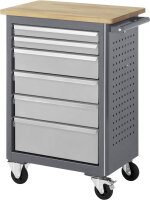 RAU Rollwerkbank 6030, B960xT450xH950, 6xSchubladen,...