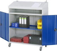 RAU Beistellschrank Stehpult 01, B1100xT520xH1235/1345mm,...