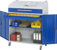 RAU Beistellschrank Stehpult 03, B1100xT520xH1110/1220mm,...
