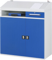 RAU Beistellschrank Stehpult 05, B1100xT520xH1110/1220mm,...