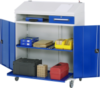 RAU Beistellschrank Stehpult 05, B1100xT520xH1110/1220mm,...