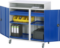RAU Beistellschrank Stehpult 31T, B1100xT520xH1185mm, mobil, 07-1100T-M31F.11