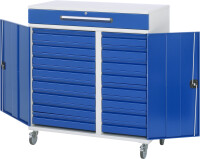 RAU Beistellschrank Stehpult 34T, B1100xT520xH1185mm, mobil, 07-1100T-M34F.11