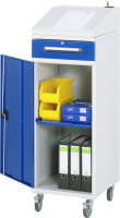 RAU Beistellschrank Stehpult 02, B450xT520xH1235/1345mm,...