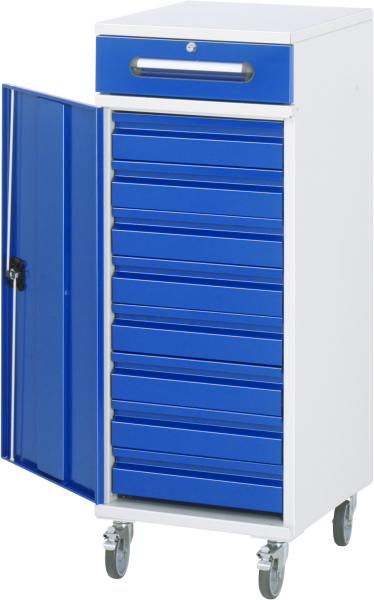 RAU Beistellschrank Stehpult 34, B450xT520xH1185mm, mobil, 07-450-M34F.11