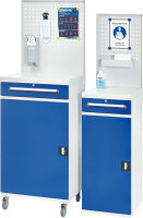 RAU Hygiene Schrank 01, B450xT520xH1085/1795mm, stationär, 07-450-HS01.11