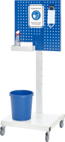 RAU Hygiene Ständer 01, B650xT620xH1700mm, stationär, 07-6000-HS1-F.11