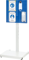 RAU Hygiene Ständer 01, B650xT620xH1700mm, mobil,...