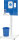 RAU Hygiene Ständer 01, B650xT620xH1700mm, mobil, 07-6000-HS1-S.11