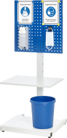 RAU Hygiene Ständer 02, B650xT620xH1700mm, mobil,...