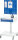 RAU Hygiene Ständer 03, B650xT620xH1700mm, stationär, 07-6000-HS3-F.11