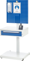 RAU Hygiene Ständer 03, B650xT620xH1700mm, mobil,...
