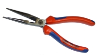 KNIPEX Flachrundzange mit Schneide gerade Form 200 mm