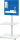 RAU Hygiene-Ständer 6000, B650xT620xH1610mm, stationär, 07-6000-HS2-2-S.11