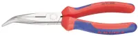Knipex Flachrundzange mit Schneide 75642 gebogene Form,...