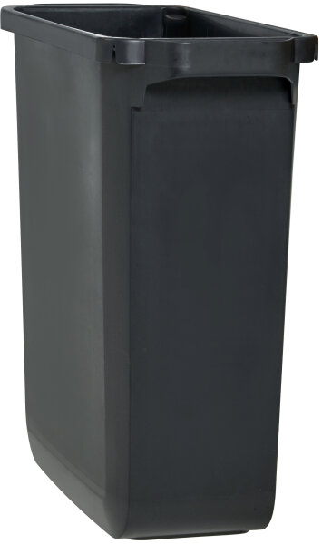 RAU Mülleimer 60L, B270xT590xH600 mm, schwarz, 09-ME
