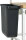 RAU Mülleimer zur Plattenmontage 60L, B270xT590xH600 mm, schwarz, 09-ME-PM