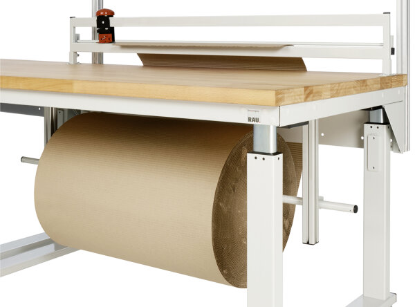 RAU Abrolleinheit zur Montage unter der Arbeitsplatte, B1250(1260)xT360xH480 mm, 09-AE-UT-1250