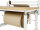 RAU Abrolleinheit zur Montage unter der Arbeitsplatte, B1250(1260)xT360xH480 mm, 09-AE-UT-1250