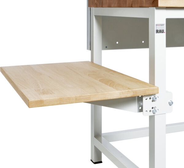 RAU Seitenablage zur Montage an System-Unterbau für Tiefe 800 mm, B450xT800xH100 mm, 09-ZA-T0800