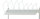 RAU Packtisch Komplettset 01, WB-8000, B1500 x T700, B-Platte, 03-8000-1-157B4H-VP01.12