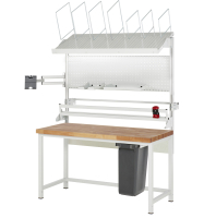 RAU Packtisch Komplettset 06, WB-8000, B1500 x T700,...