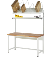 RAU Packtisch Komplettset 01, WB-8000, B1500 x T900,...