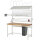 RAU Packtisch Komplettset 06, WB-8000, B1500 x T900, B-Platte, 03-8000-1-159B4H-VP06.12