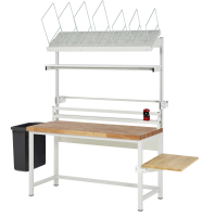 RAU Packtisch Komplettset 04, WB-8000, B2000 x T700,...