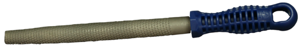 Profibau Halbrund-Holzraspel 75793 mit Kunststoffheft, Hieb 2, 200 mm