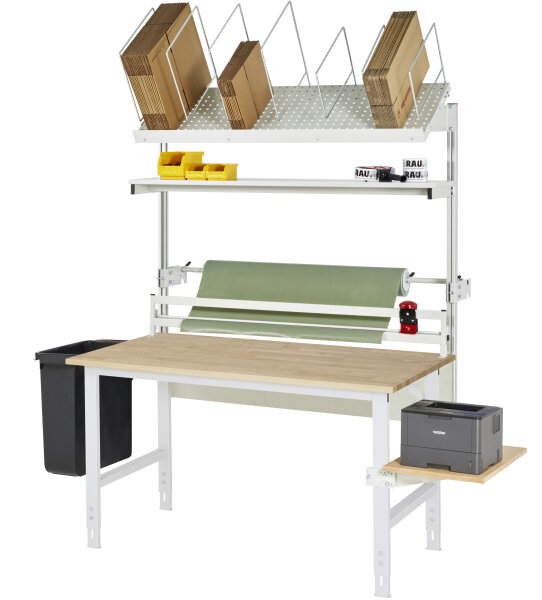 RAU Packtisch Komplettset 04, AT-Tom, B1500 x T1000, B-Platte, 06-625B10-15-VP04.12
