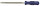 Vierkantfeile 75794 200 mm, Hieb 2 (mittel), mit Kunststoffheft