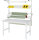 RAU Packtisch Komplettset 02, AT-Tom, B1500 x T800, M-Platte, 06-625M80-15-VP02.12