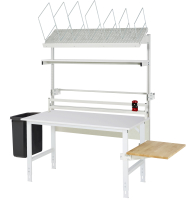 RAU Packtisch Komplettset 04, AT-Tom, B1500 x T800,...
