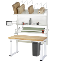 RAU Packtisch Komplettset 06, 08-WB, B1500 x T700,...