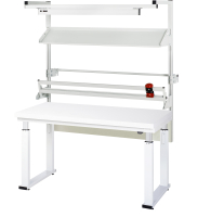 RAU Packtisch Komplettset 02, 08-WB, B1500 x T700,...
