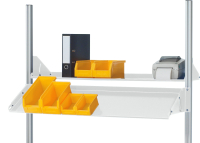 RAU Packtisch Komplettset 02, 08-WB, B1500 x T700, H-Platte, 08-WB-150-070-H-VP02.12